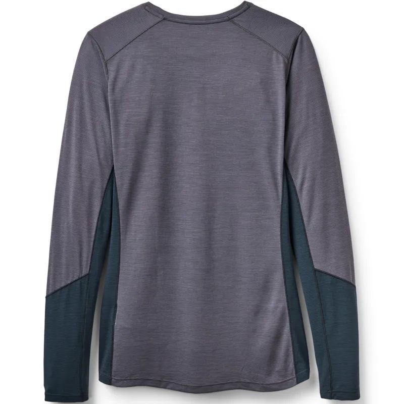 Rab Womens Syncrino Base Long Sleeved Tee - Graphene-1