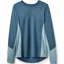 Rab Womens Syncrino Base Long Sleeved Tee - Orion Blue