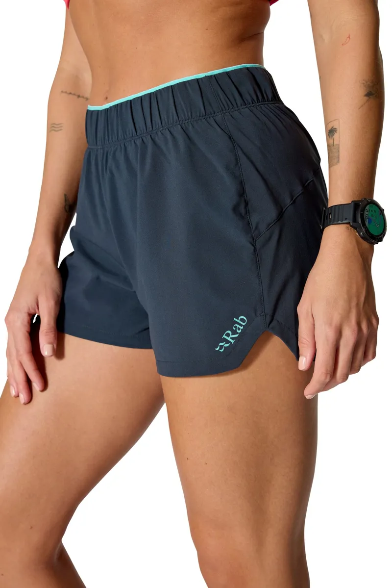 Rab Womens Talus Active Shorts - Tempest Blue-5