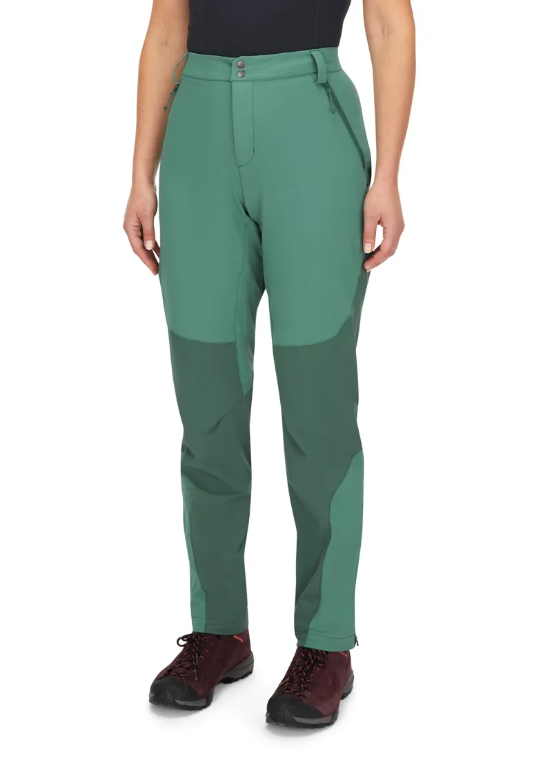 Rab Womens Torque Mountain Trousers - Eucalyptus-Green Slate-2