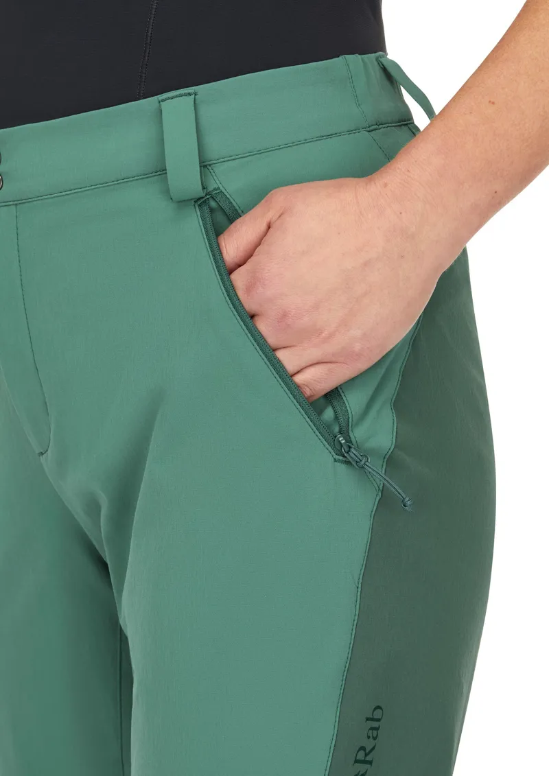 Rab Womens Torque Mountain Trousers - Eucalyptus-Green Slate-9