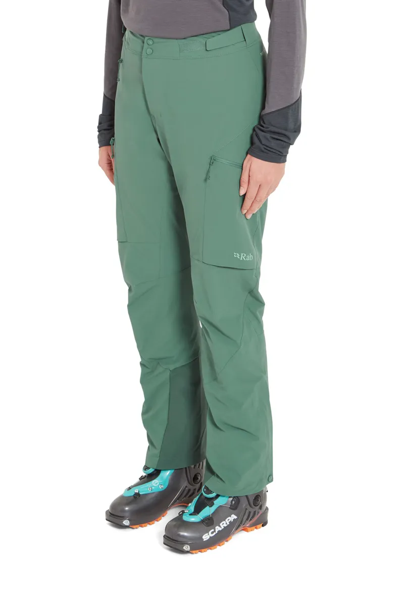 Rab Womens Tour Trousers - Tempest Blue-2