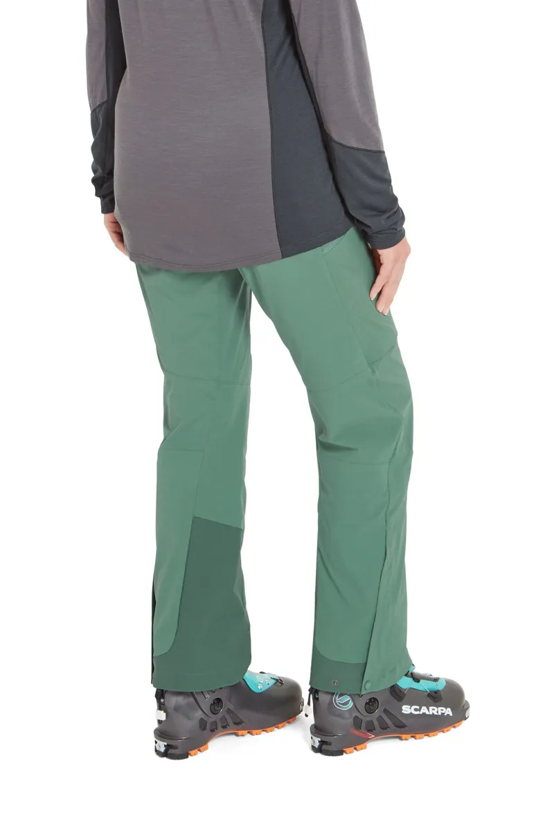 Rab Womens Tour Trousers - Tempest Blue-3