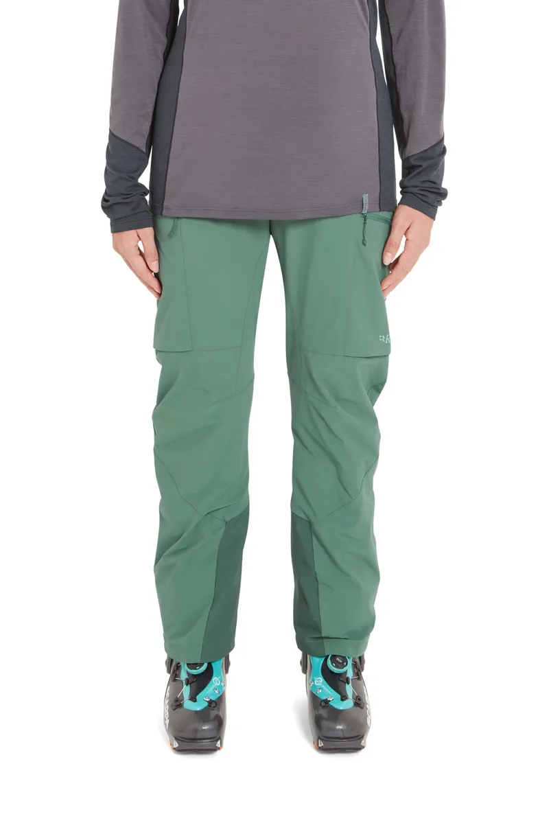 Rab Womens Tour Trousers - Tempest Blue-1