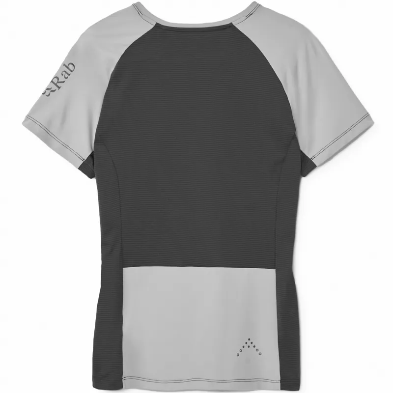 Rab Womens Trail Tee - Dark Pewtwer-Graphene-1