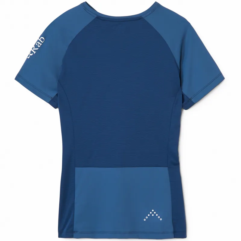 Rab Womens Trail Tee - Orion Blue-Tempest Blue-1