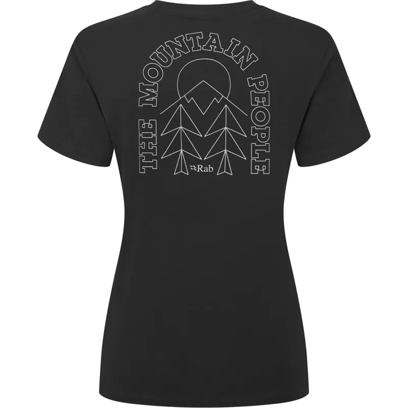 Rab Womens Tuku Cirque Tee - Beluga-2