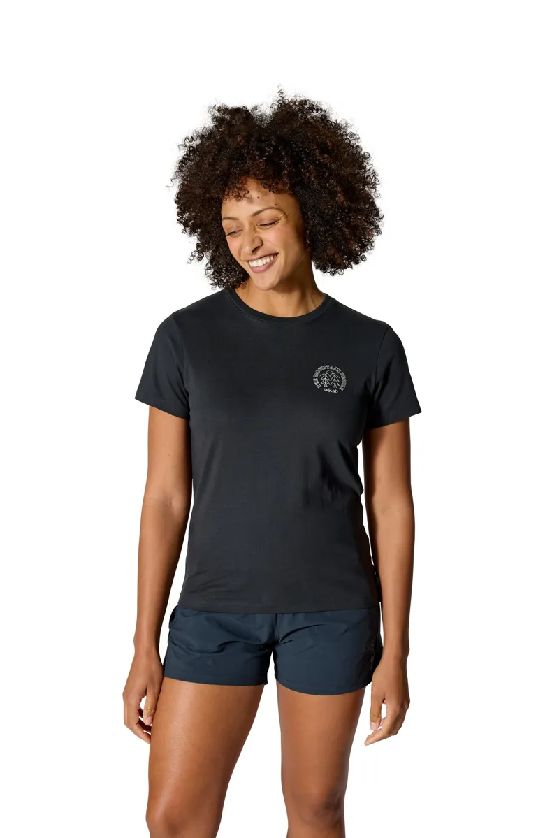 Rab Womens Tuku Cirque Tee - Mulberry-5