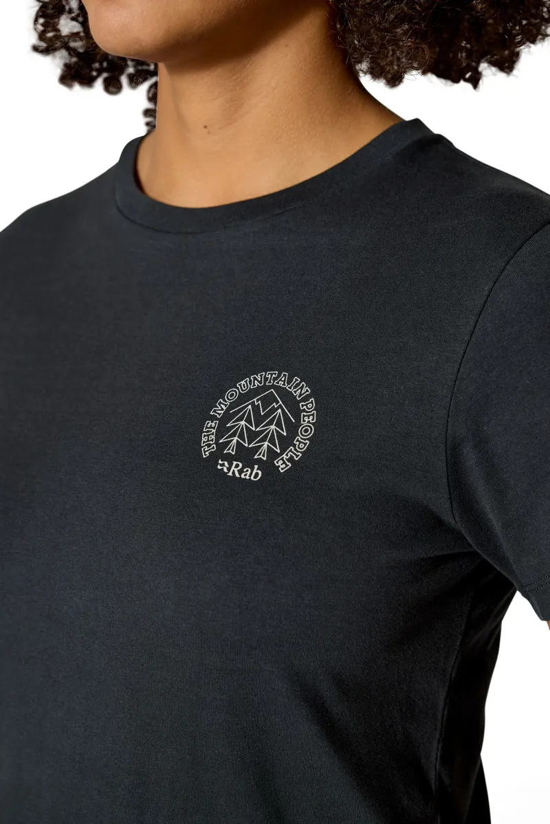 Rab Womens Tuku Cirque Tee - Beluga-6