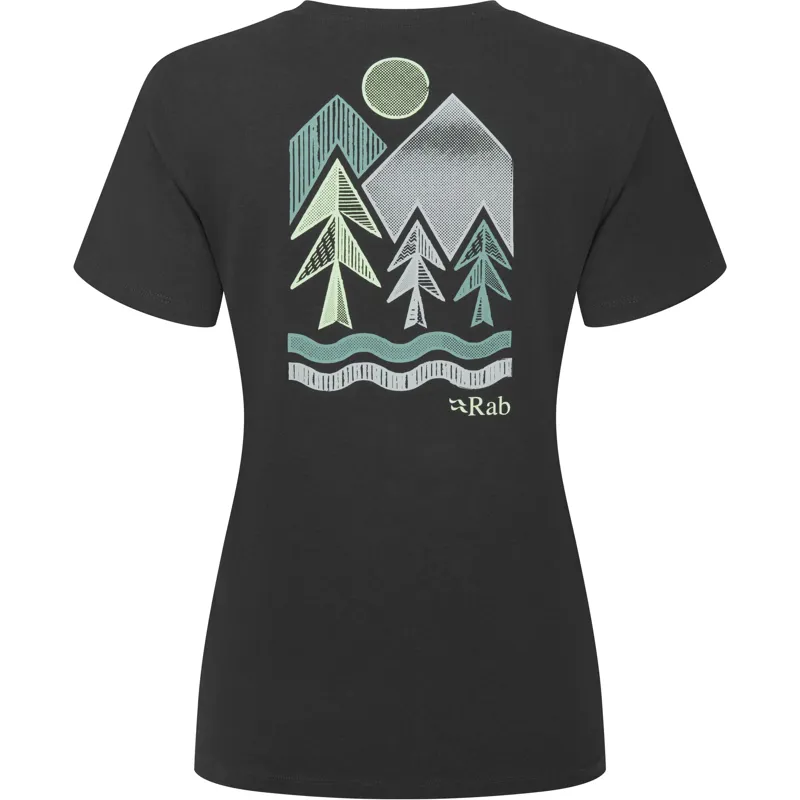 Rab Womens Tuku Vista Tee - Beluga-2