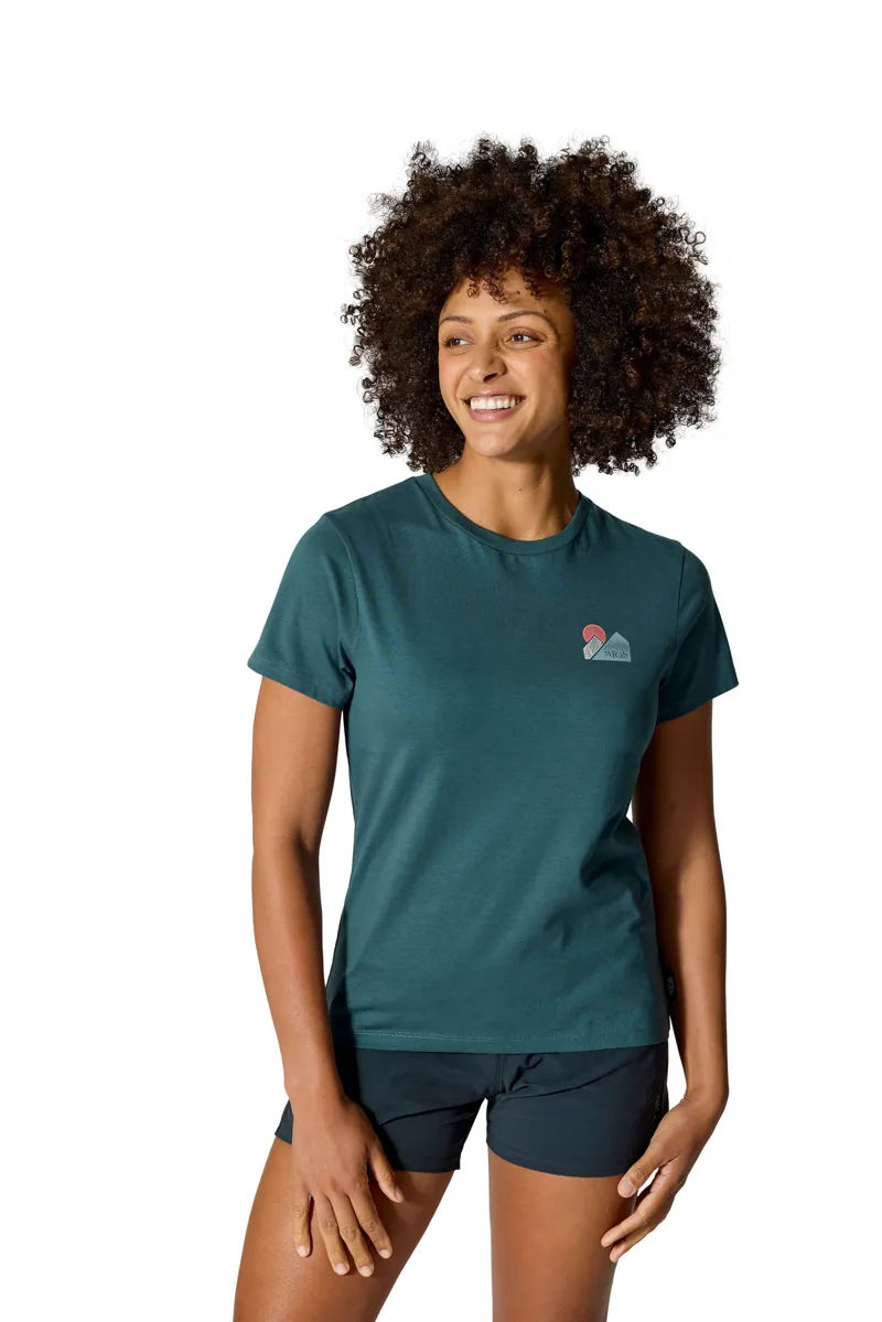 Rab Womens Tuku Vista Tee - Mulberry-5