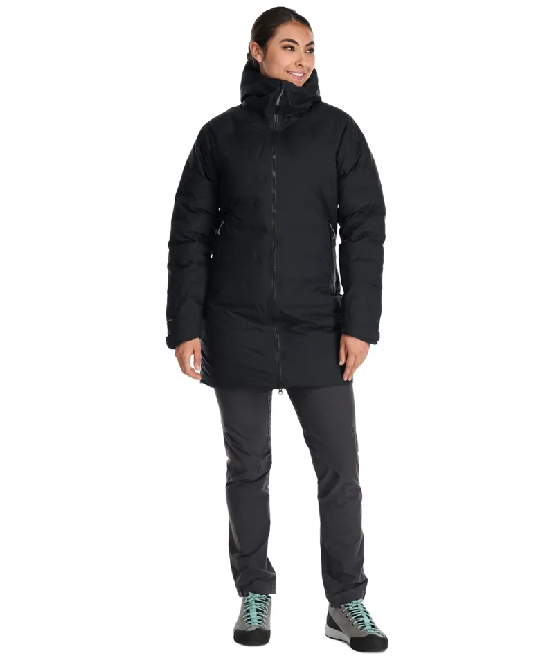 Rab Womens Valiance Parka - Steel-5