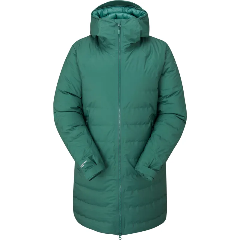 Rab Womens Valiance Parka - Green Slate