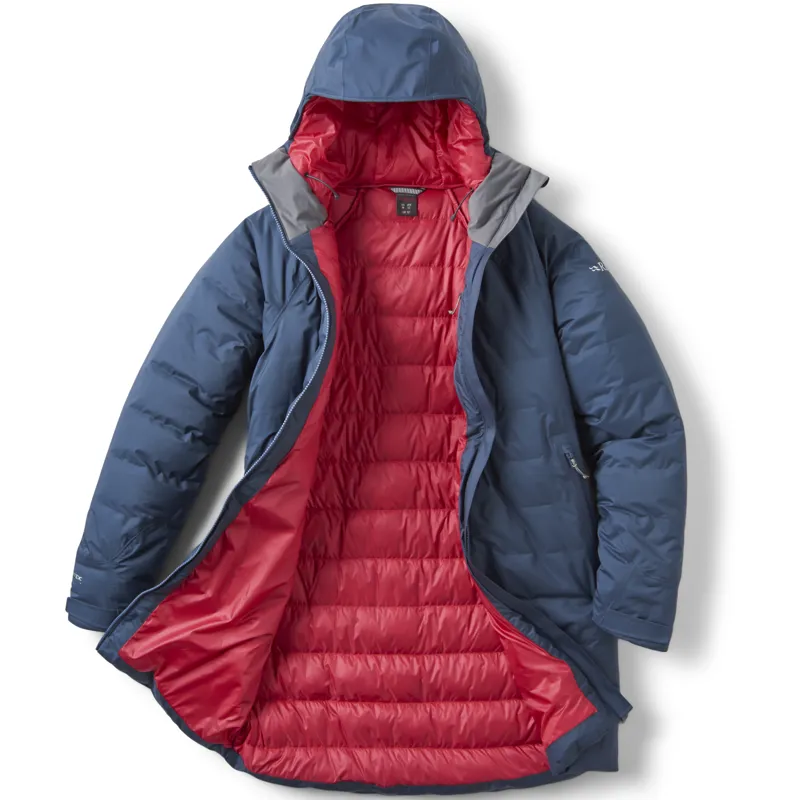 Rab Womens Valiance Parka - Steel-2