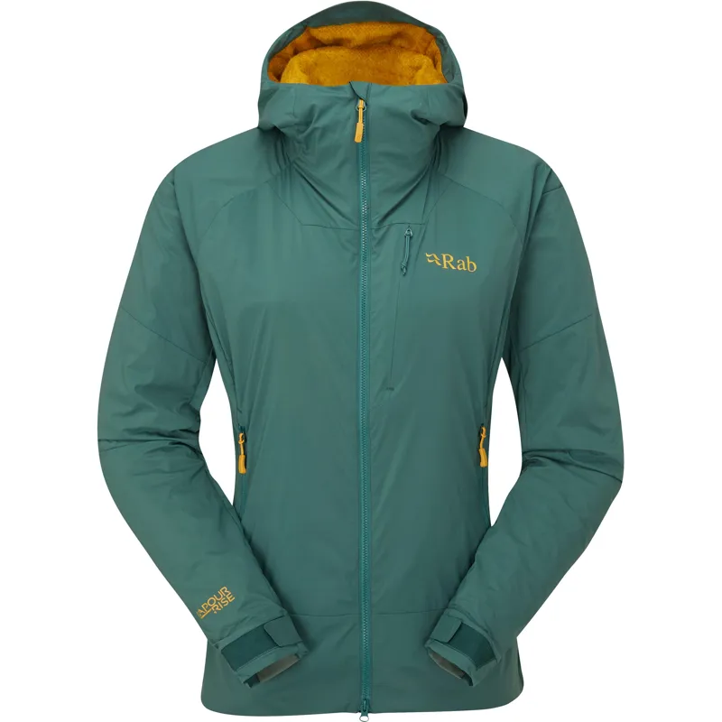 Rab Womens Vapour-Rise Summit Jacket - Green Slate