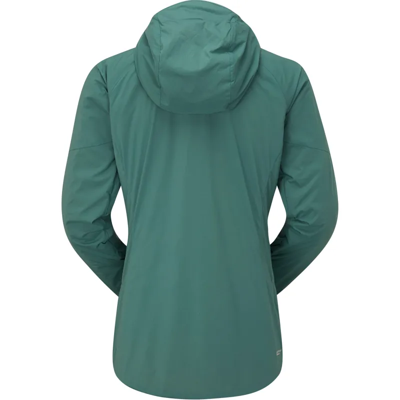 Rab Womens Vapour-Rise Summit Jacket - Green Slate-1