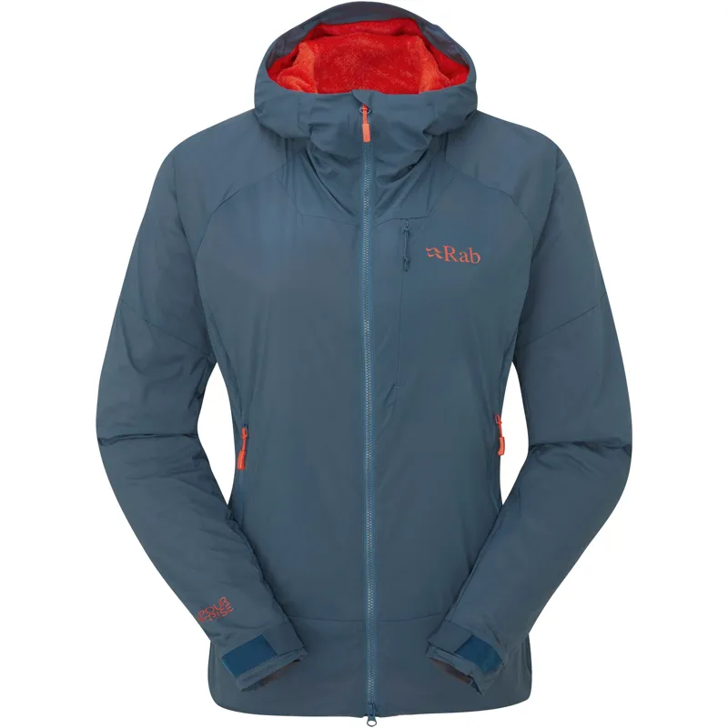 Rab Womens Vapour-Rise Summit Jacket - Orion Blue