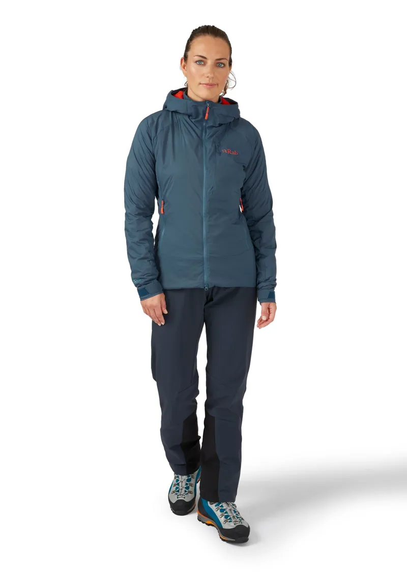 Rab Womens Vapour-Rise Summit Jacket - Orion Blue-4