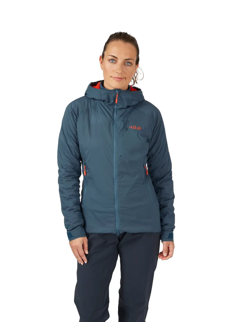 Rab Womens Vapour-Rise Summit Jacket - Orion Blue-2