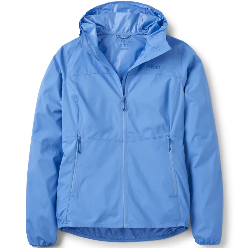 Rab Womens Windgather Hoody - Bluebird