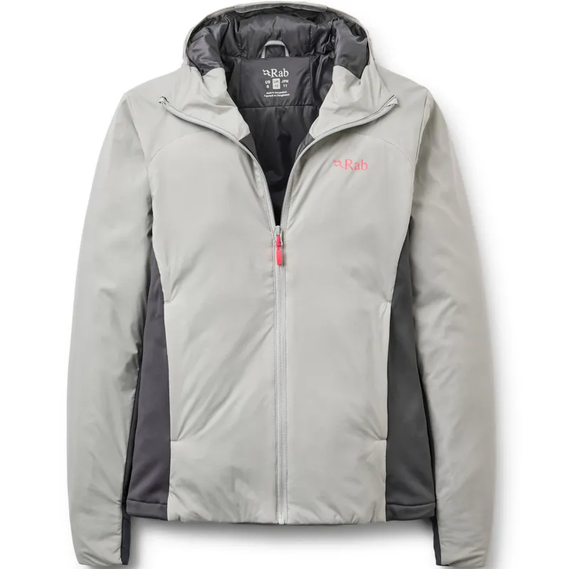 Rab Womens Xenair Alpine Flex Jacket - Light Zinc