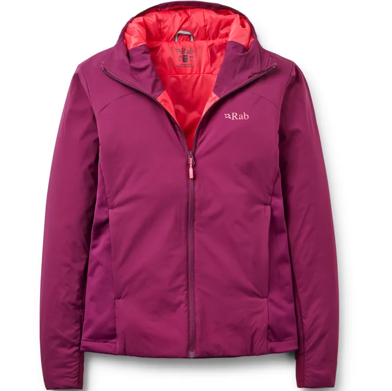 Rab Womens Xenair Alpine Flex Jacket - Mulberry