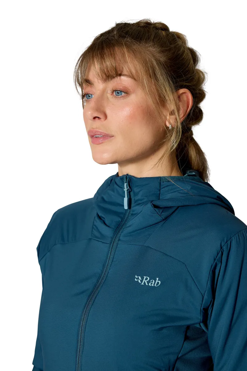 Rab Womens Xenair Alpine Flex Jacket - Tempest Blue-5