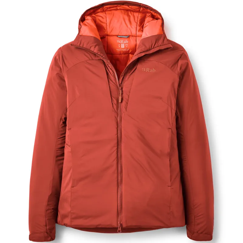 Rab Womens Xenair Alpine Jacket - Tuscan Red