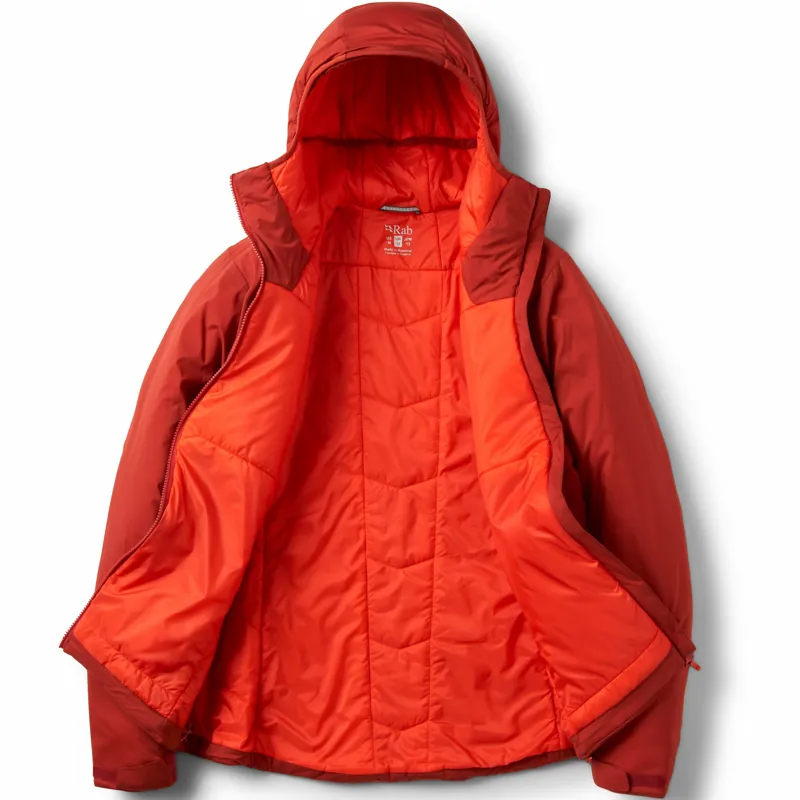 Rab Womens Xenair Alpine Jacket - Tuscan Red-1