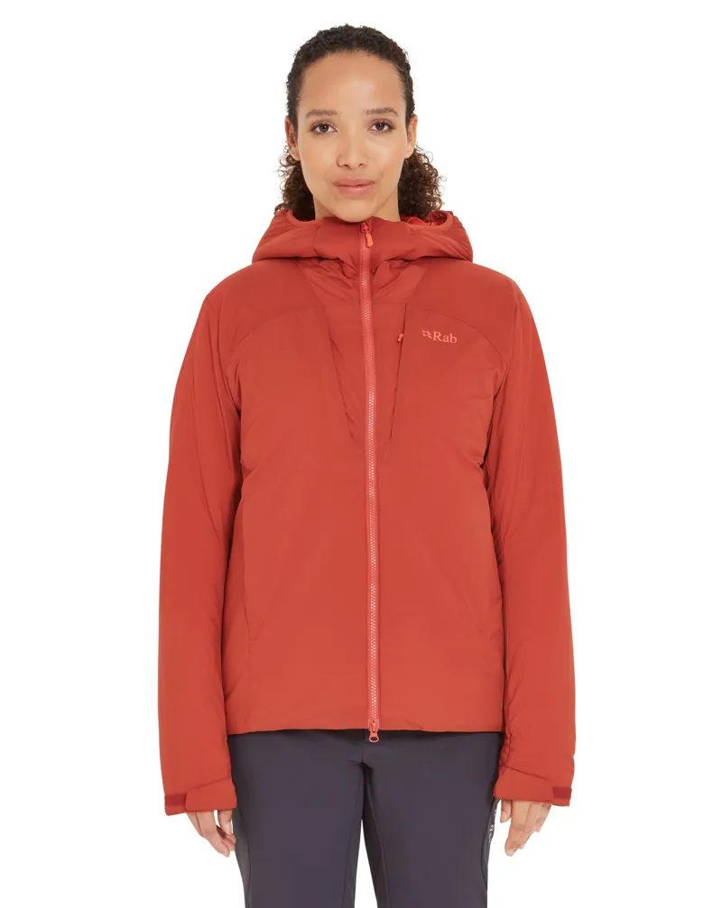 Rab Womens Xenair Alpine Jacket - Tuscan Red-3