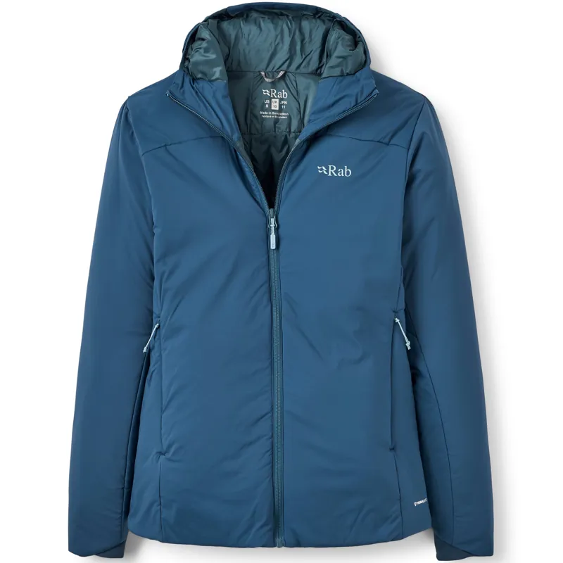 Rab Womens Xenair Alpine Light Jacket - Tempest Blue