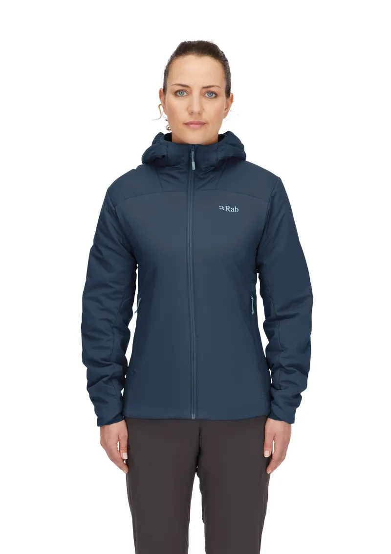 Rab Womens Xenair Alpine Light Jacket - Tempest Blue-2