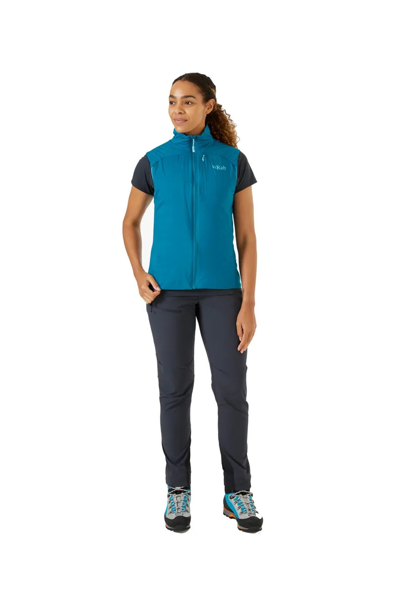 Rab Womens Xenair Vest - Light Zinc-2