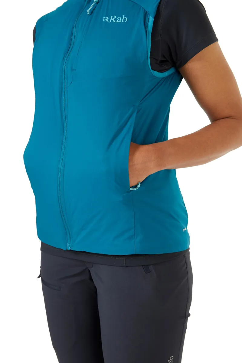 Rab Womens Xenair Vest - Tempest Blue-4