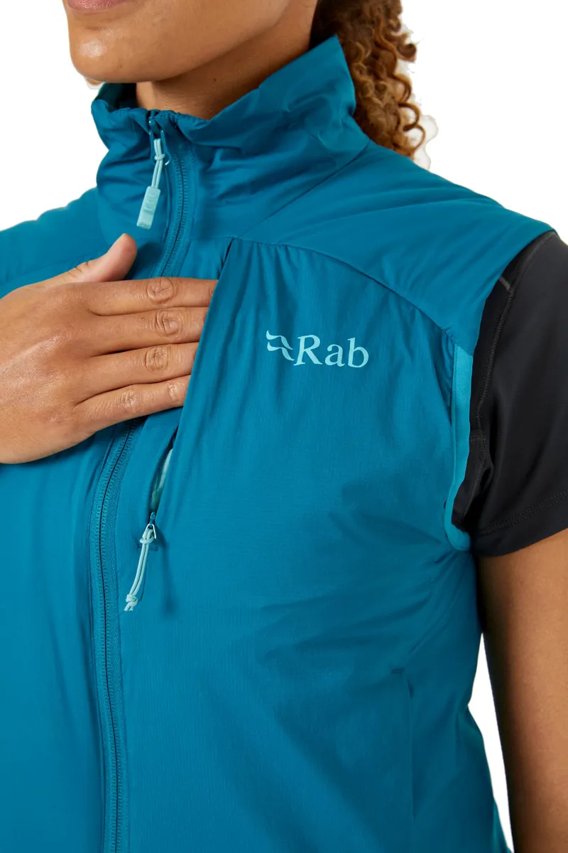 Rab Womens Xenair Vest - Tempest Blue-5