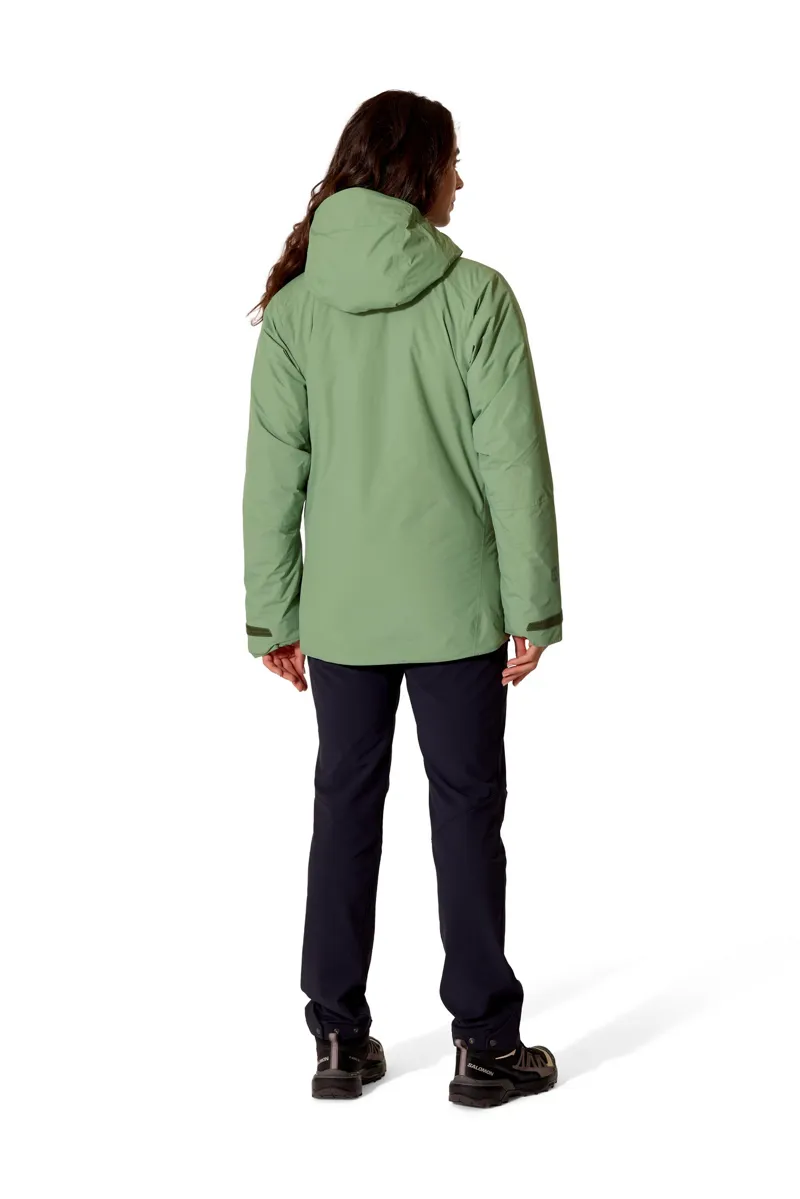 Rab Womens Xenon Shield Jacket - Dark Fig Green-3