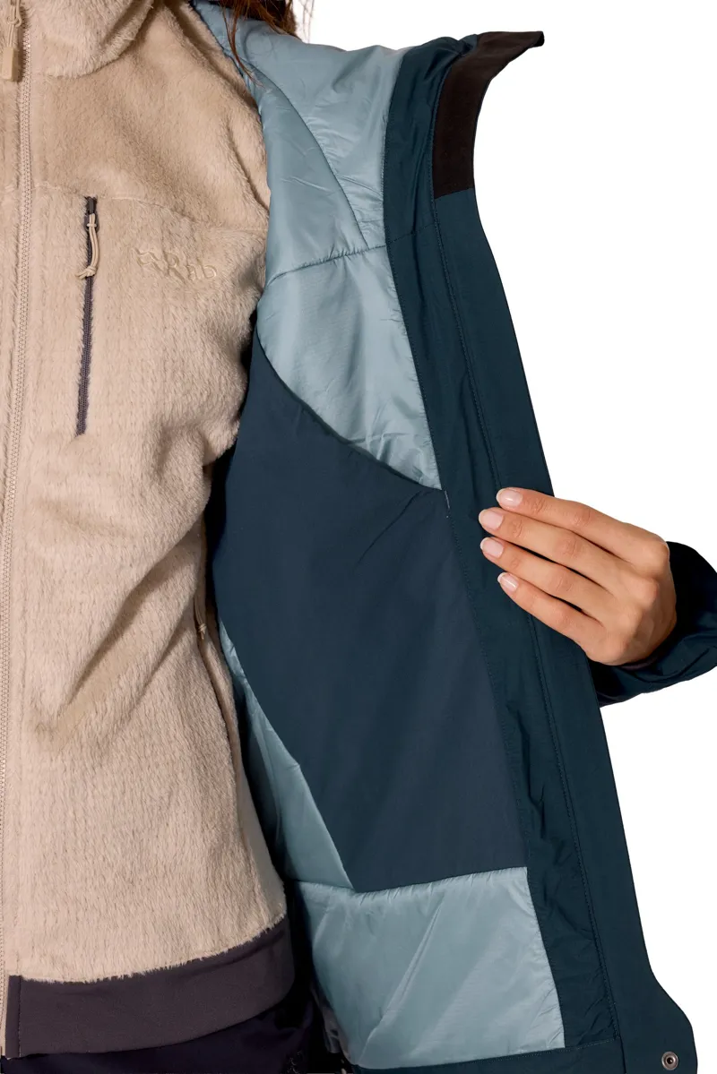 Rab Womens Xenon Shield Jacket - Black-11