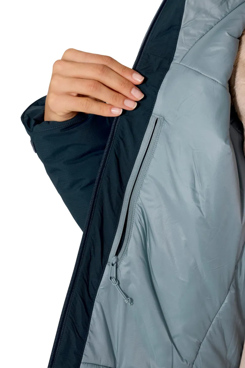 Rab Womens Xenon Shield Jacket - Steel-12
