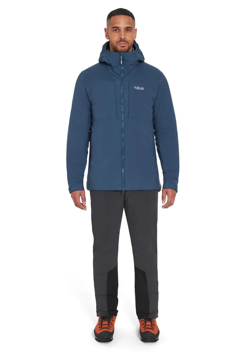 Rab Mens Xenair Alpine Jacket - Dark Army-4