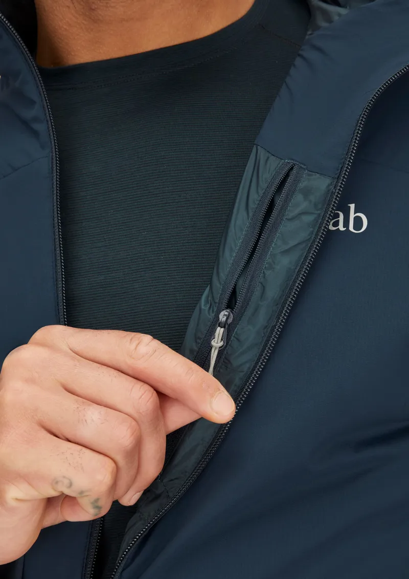 Rab Mens Xenair Alpine Light Jacket - Dark Pollen-9