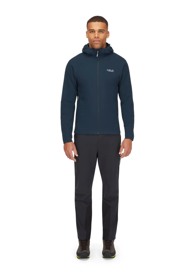 Rab Mens Xenair Alpine Light Jacket - Dark Pebble-4
