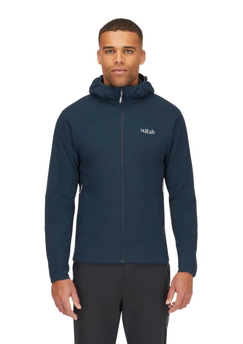 Rab Mens Xenair Alpine Light Jacket - Dark Army-2