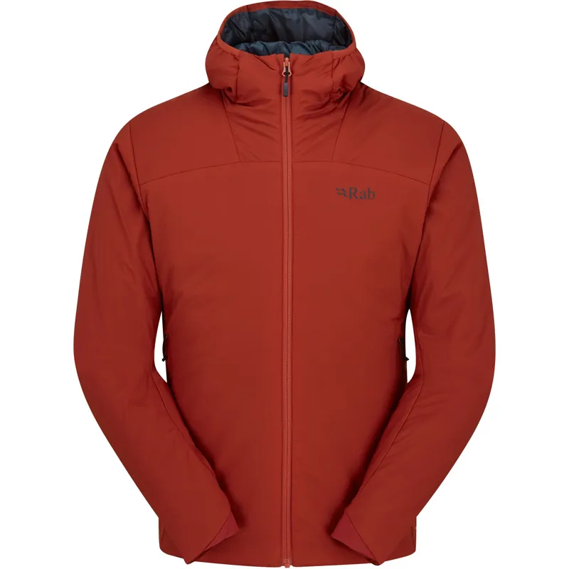Rab Mens Xenair Alpine Light Jacket - Tuscan Red