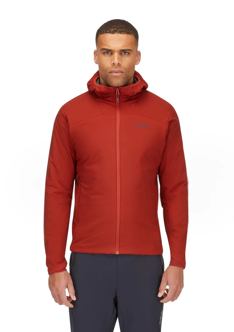 Rab Mens Xenair Alpine Light Jacket - Tuscan Red-2