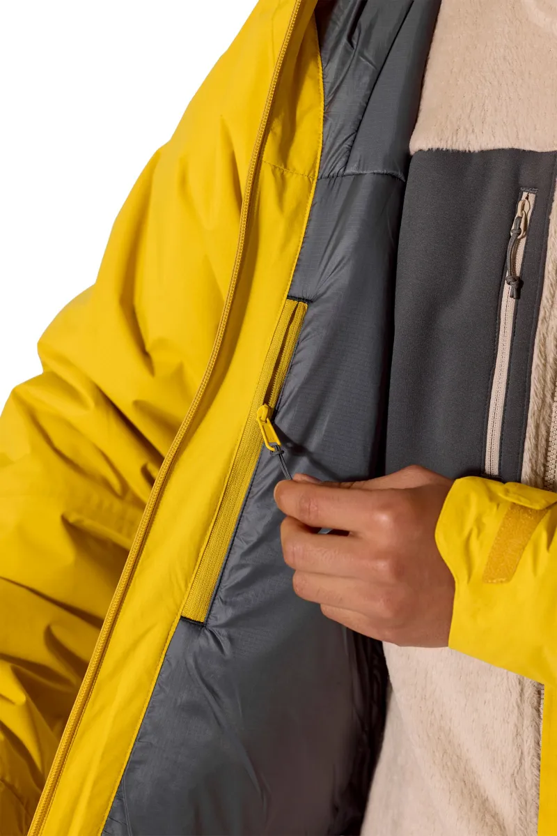 Rab Mens Xenon Shield Jacket - Dark Pollen-10
