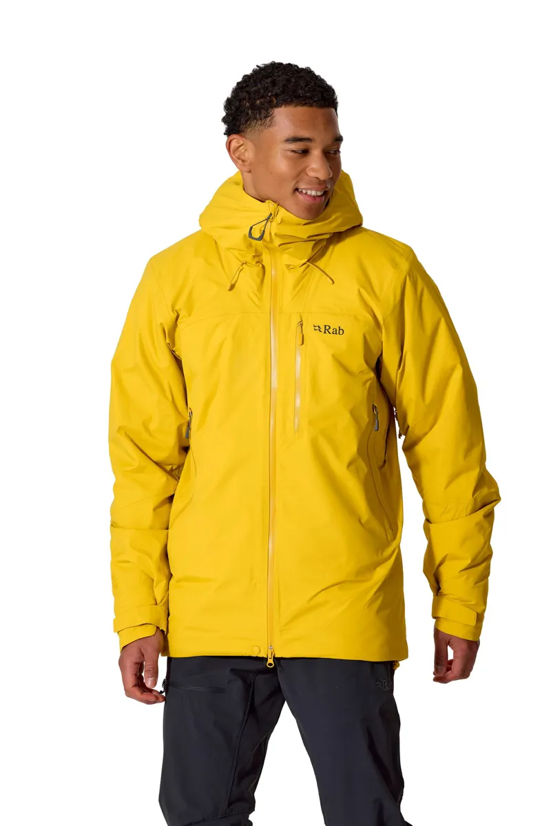 Rab Mens Xenon Shield Jacket - Dark Pollen-2