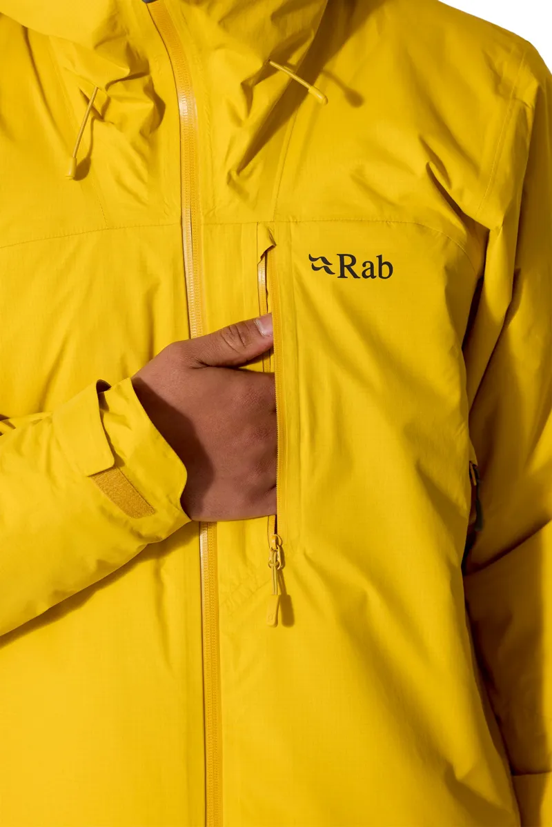 Rab Mens Xenon Shield Jacket - Dark Pollen-8