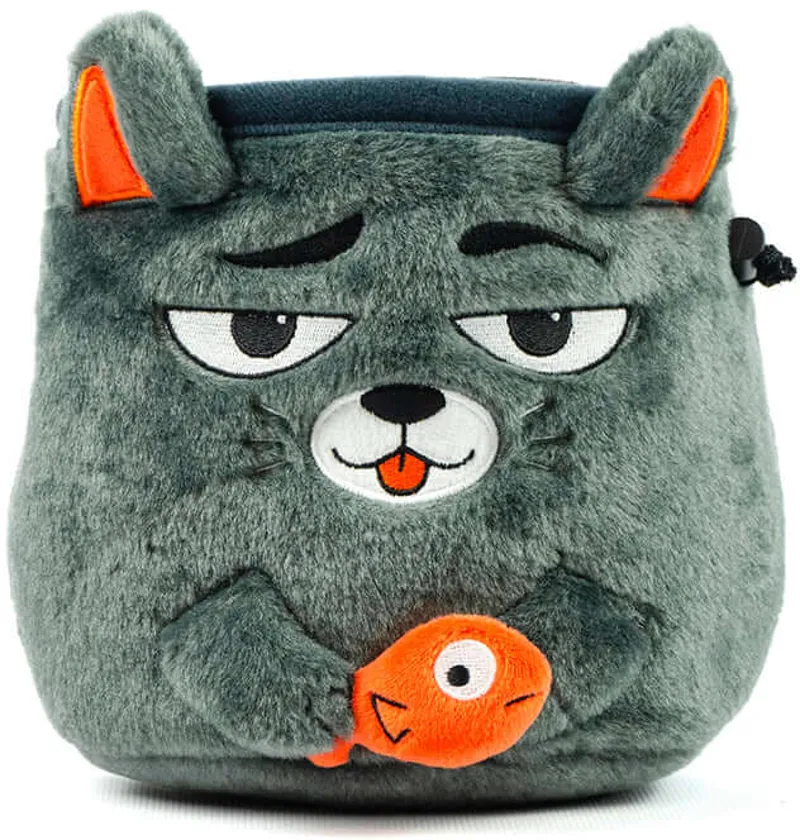 YY Vertical Chalk Bag - Grey Cat