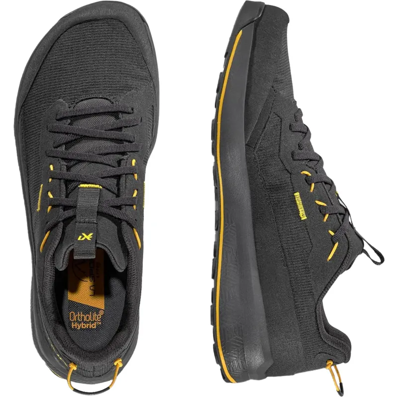 La Sportiva Mens TX1 Approach Shoes - Black-Yellow-4