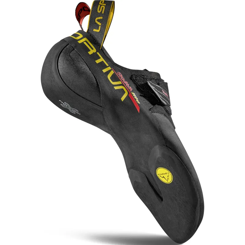 La Sportiva Skwama Lite Climbing Shoes - Black-Yellow-3
